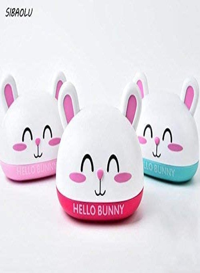 Flywind Soap Holder Travel Soap Container with Lid, Portable Bar Soap Holder, Leakproof Soap Box with Perforations, Soap Dishes for Traveling, Camping, Gym Pack of 1 (Light Pink Bunny) - Image 3